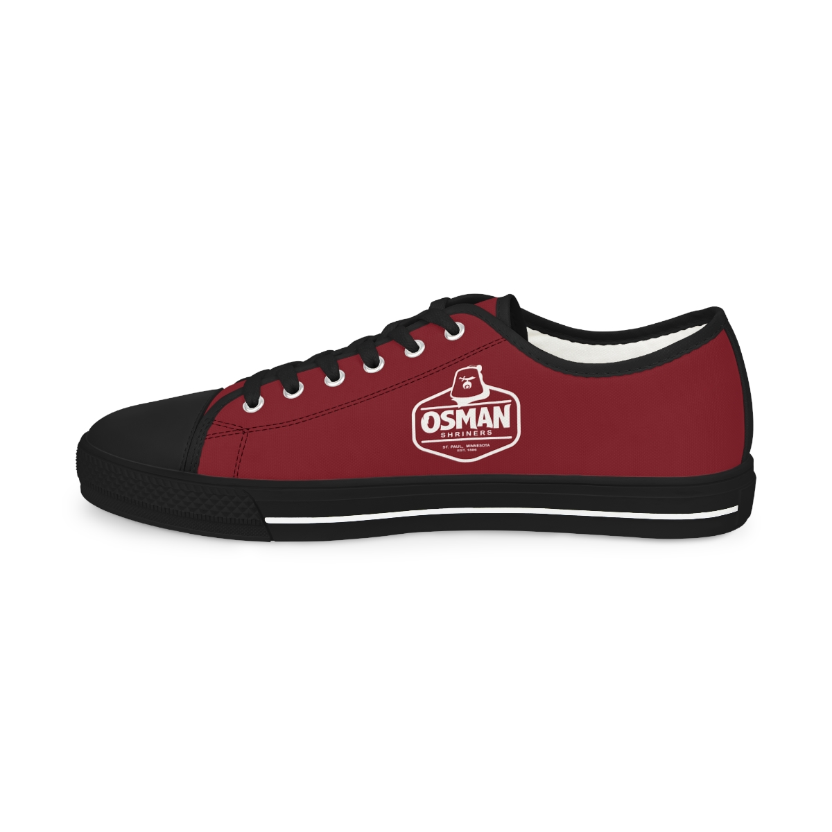 Osman Shrine Men's Low Top Sneakers - Image 12