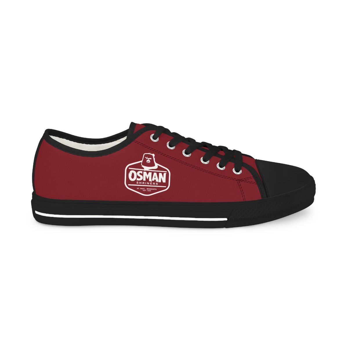 Osman Shrine Men's Low Top Sneakers - Image 13