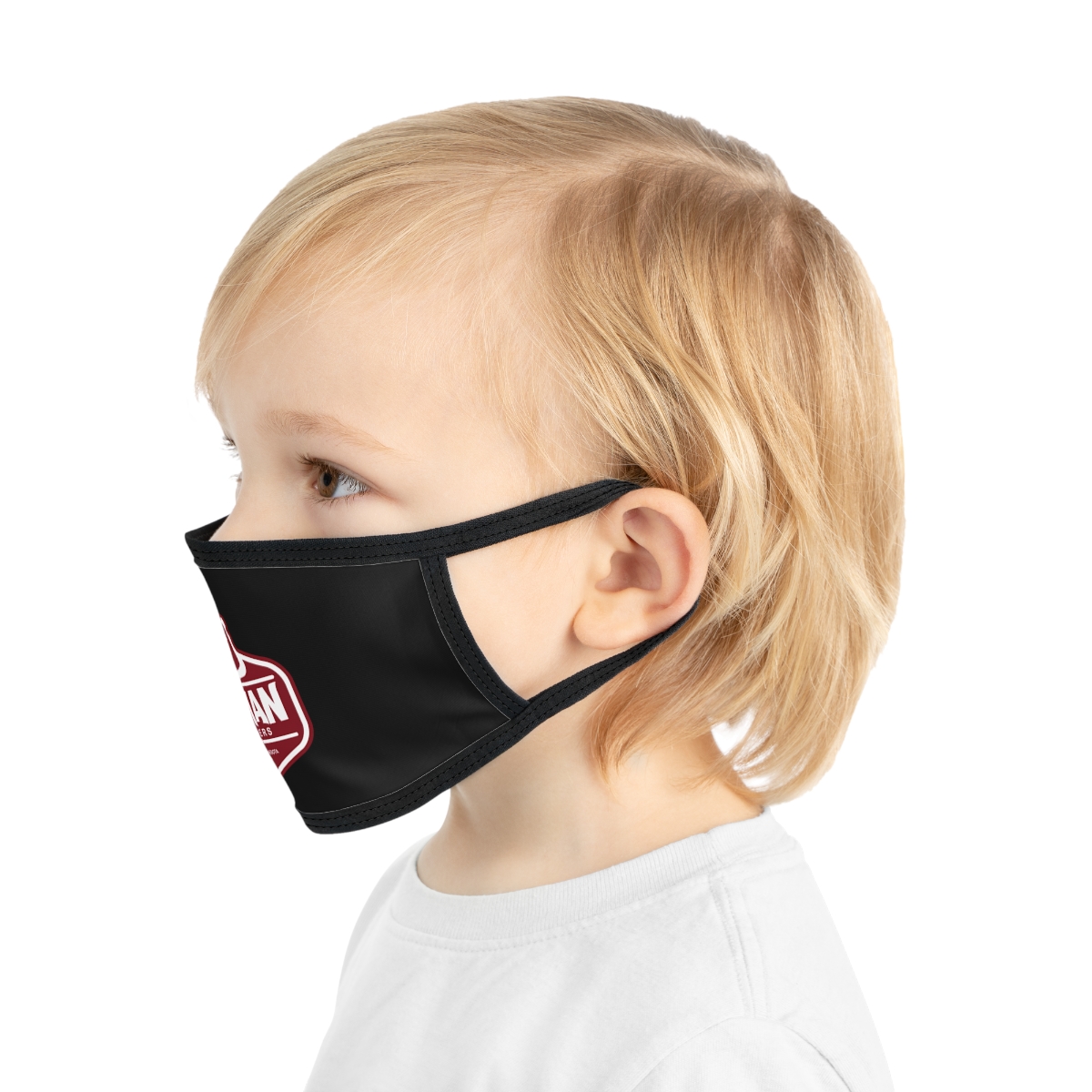 Osman Shrine Kid's Face Mask Black - Image 5