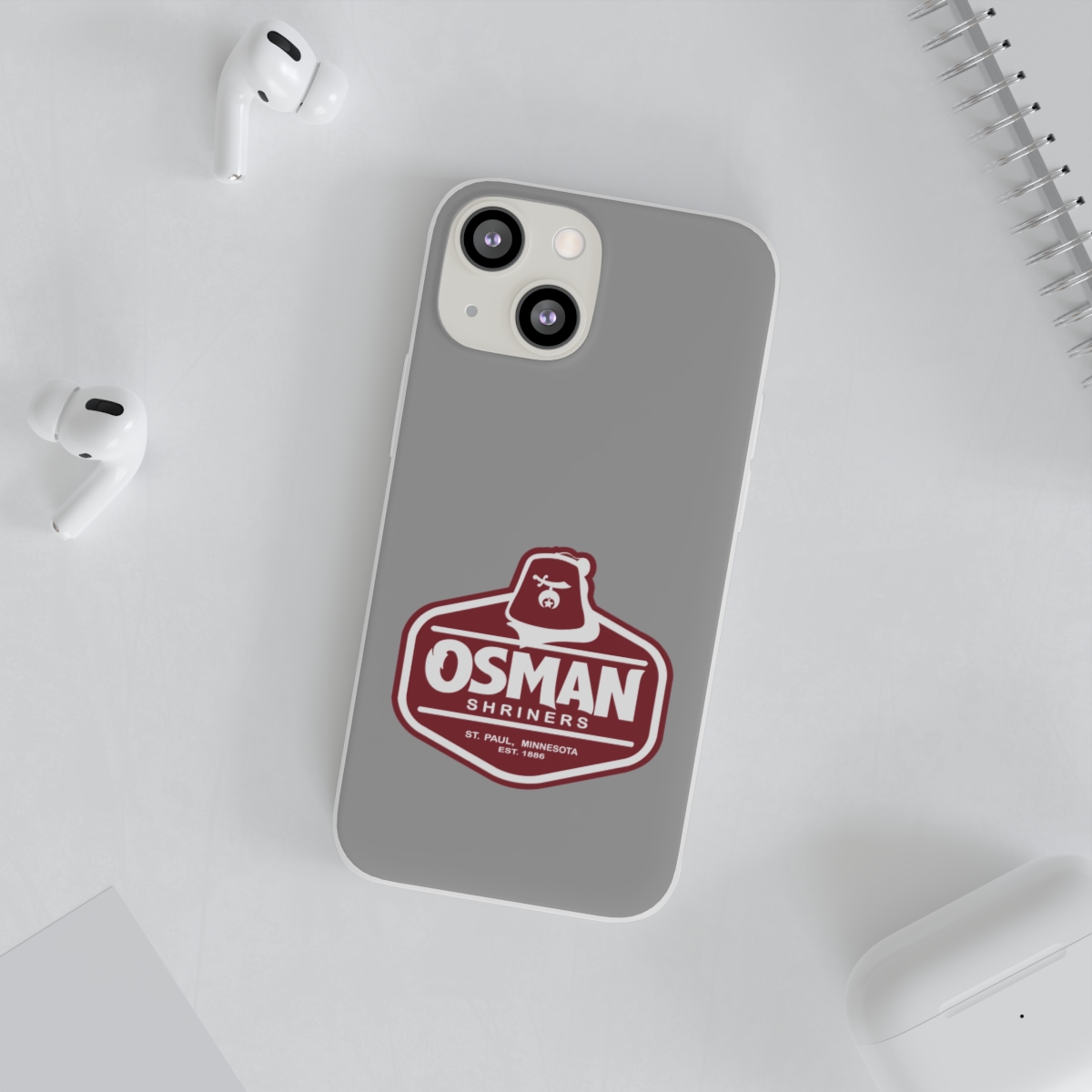Osman Shrine Flexi Case Light Grey - Image 117