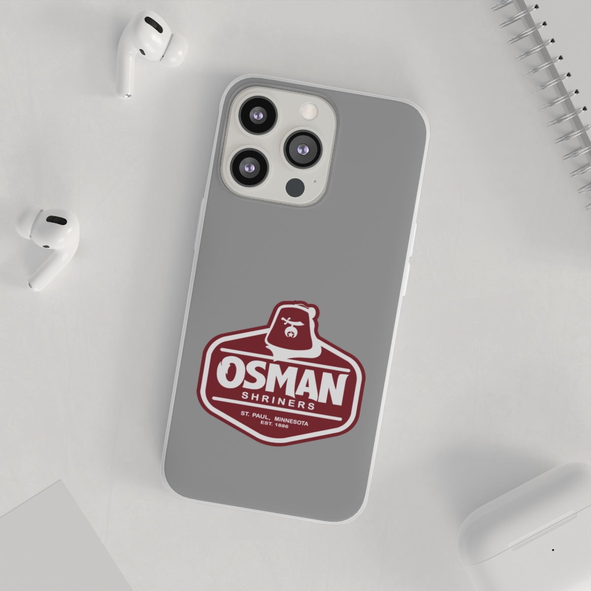 Osman Shrine Flexi Case Light Grey - Image 9