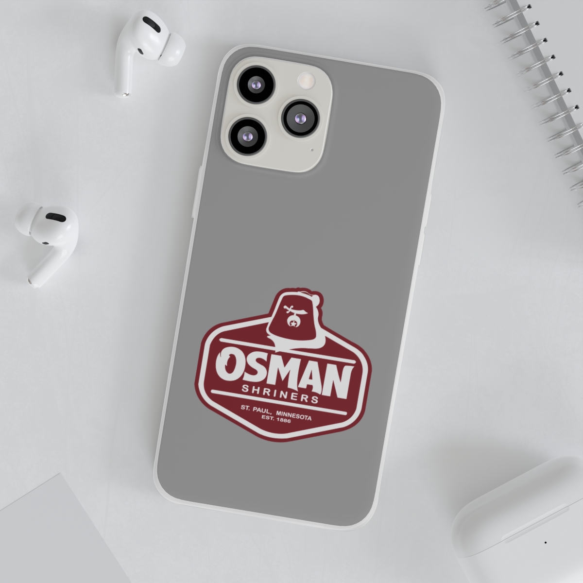 Osman Shrine Flexi Case Light Grey - Image 12
