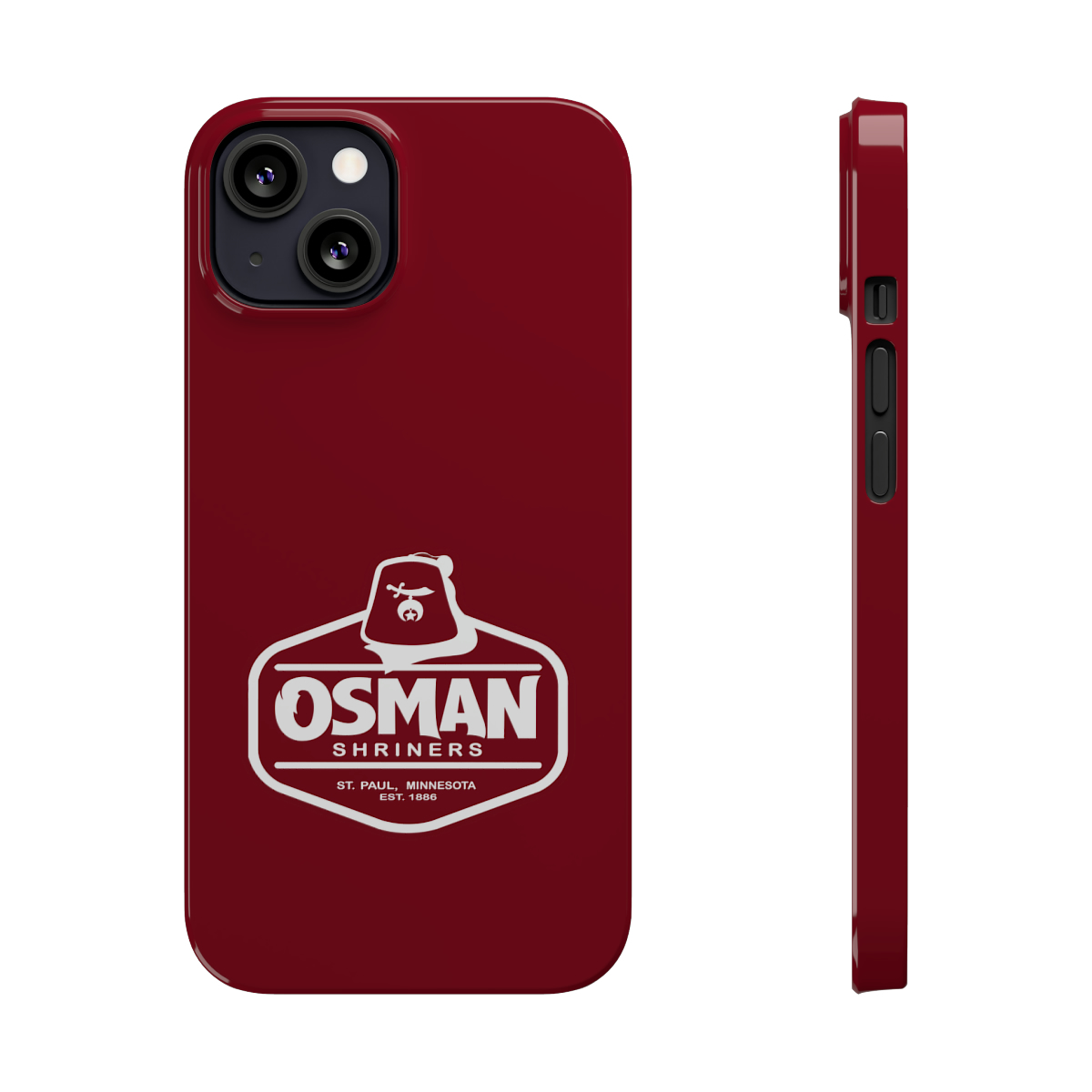 Osman Shrine Slim Phone Case Shrine Red - Image 28