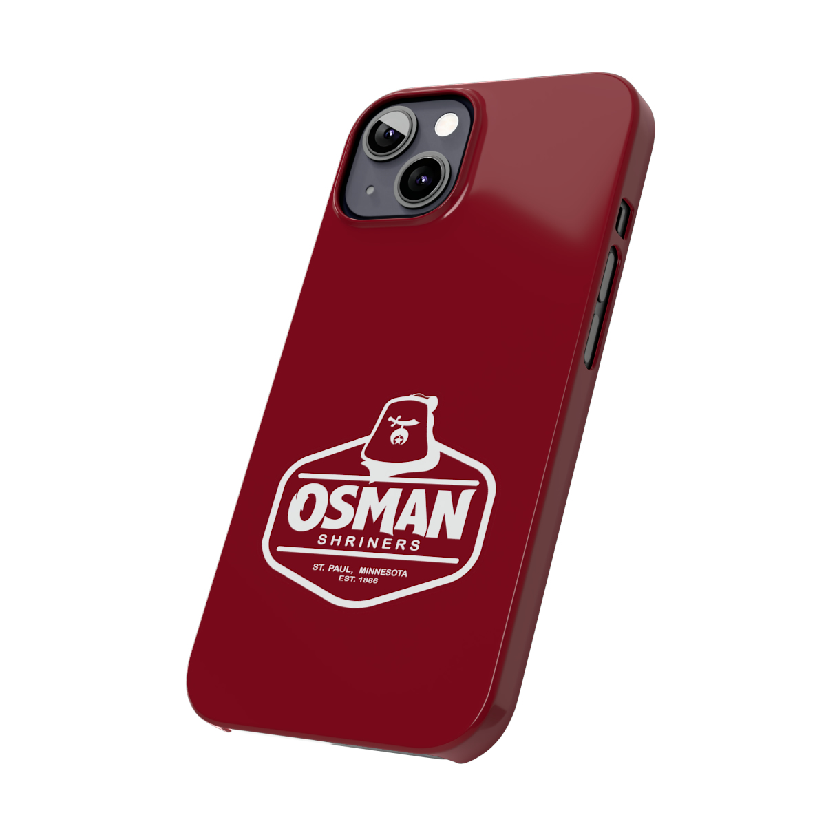 Osman Shrine Slim Phone Case Shrine Red - Image 30