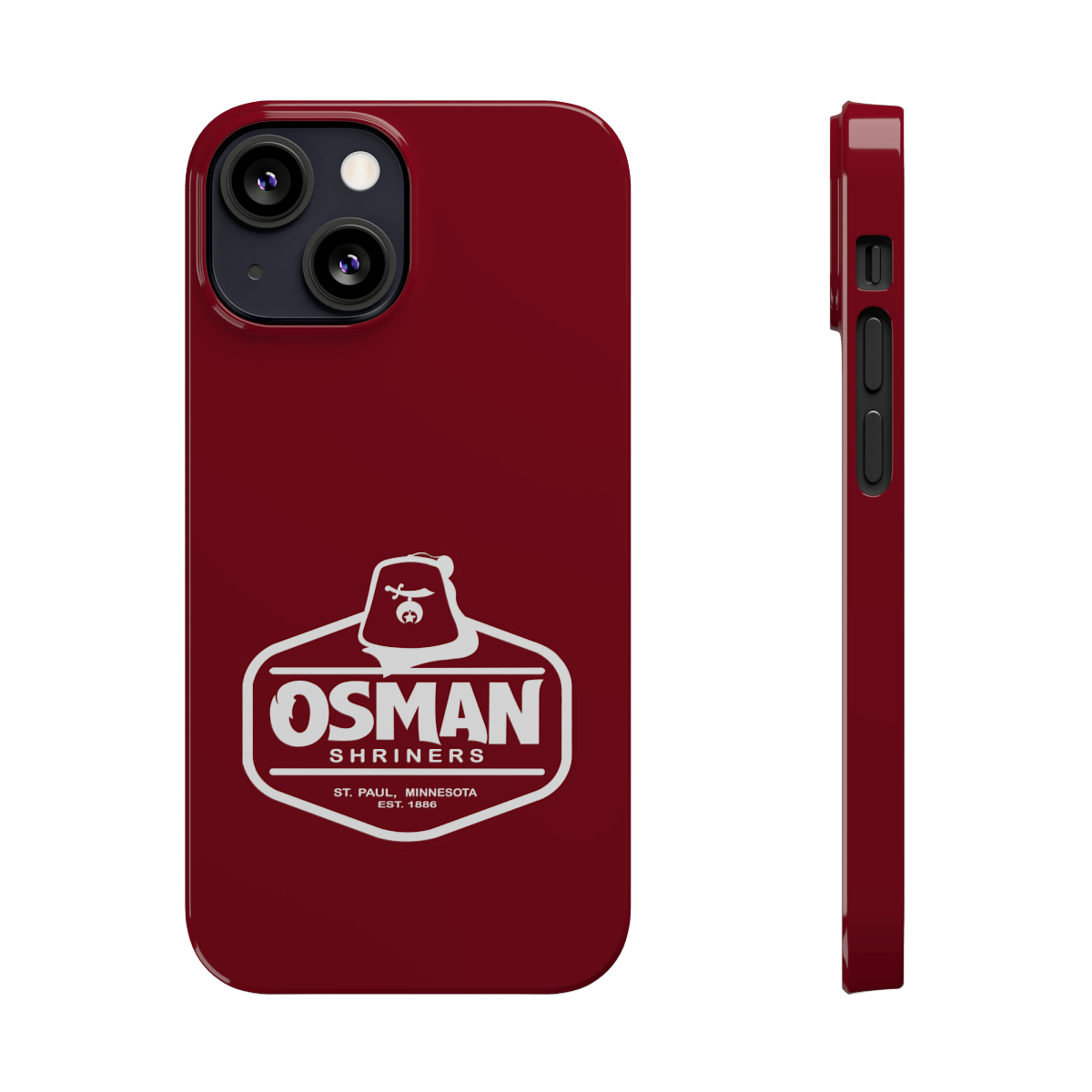 Osman Shrine Slim Phone Case Shrine Red - Image 33