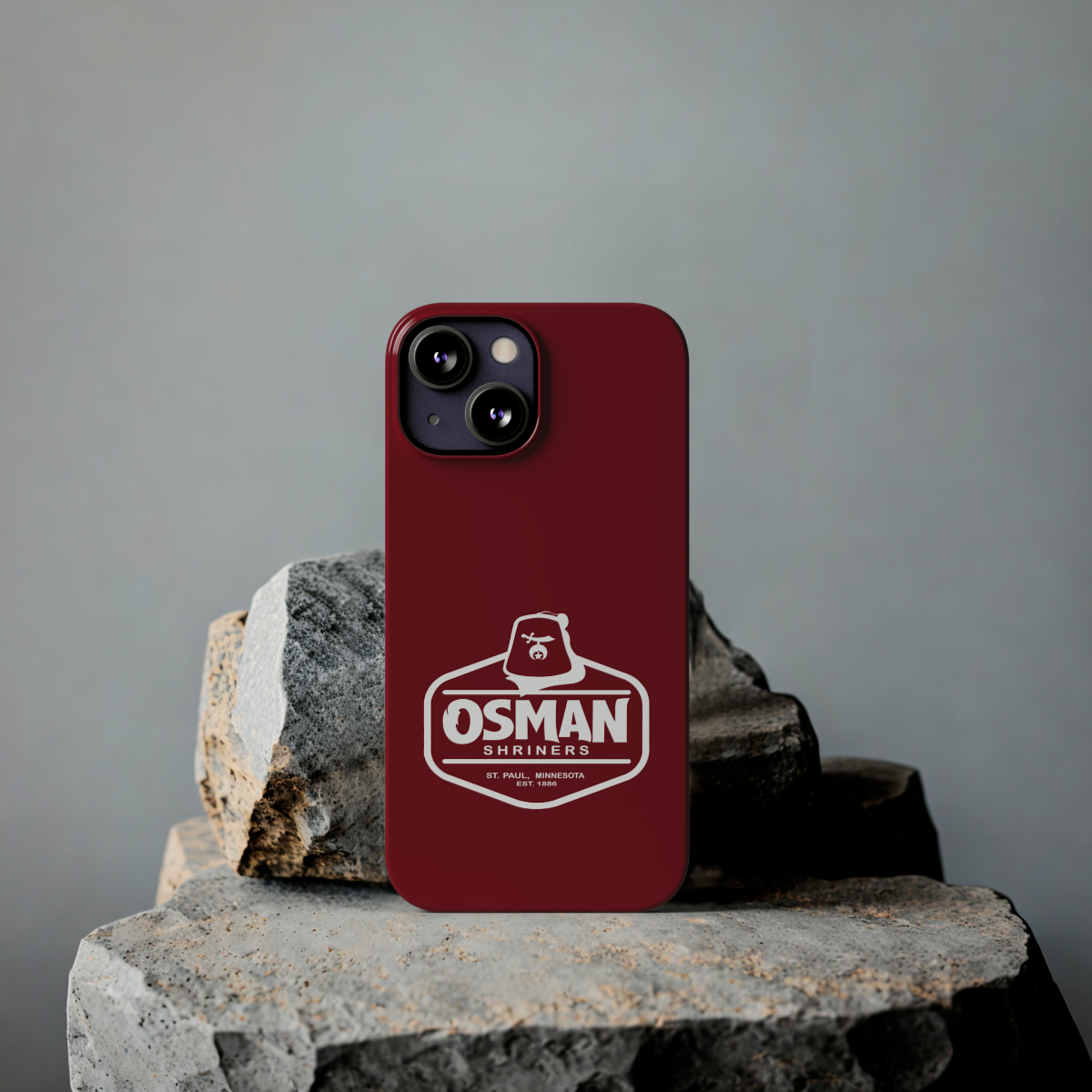 Osman Shrine Slim Phone Case Shrine Red - Image 37