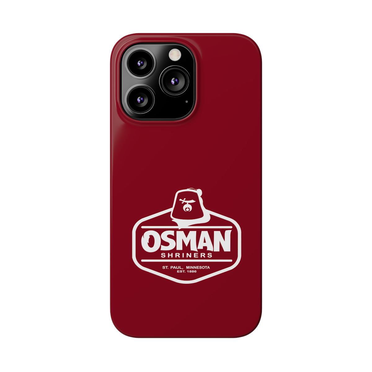 Osman Shrine Slim Phone Case Shrine Red - Image 39