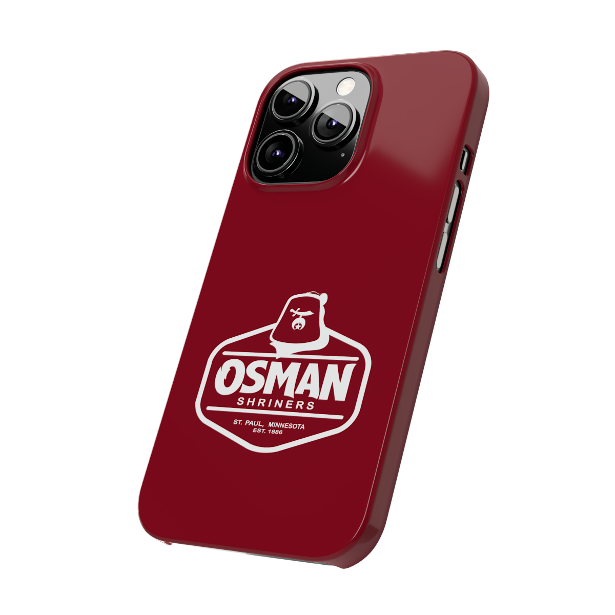 Osman Shrine Slim Phone Case Shrine Red - Image 40