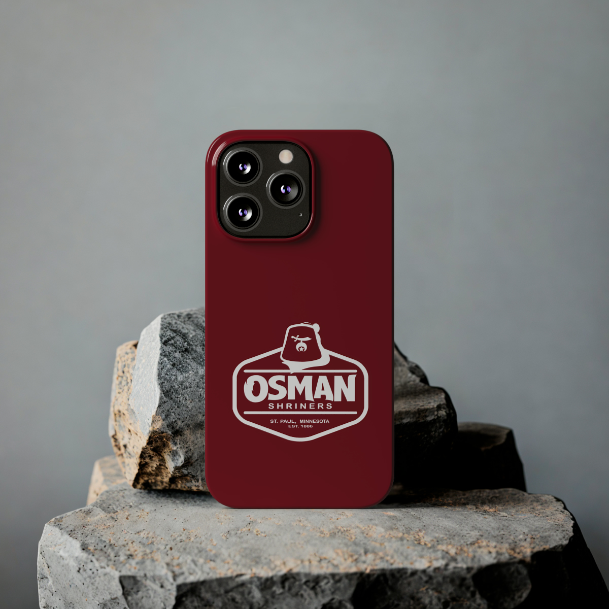 Osman Shrine Slim Phone Case Shrine Red - Image 42