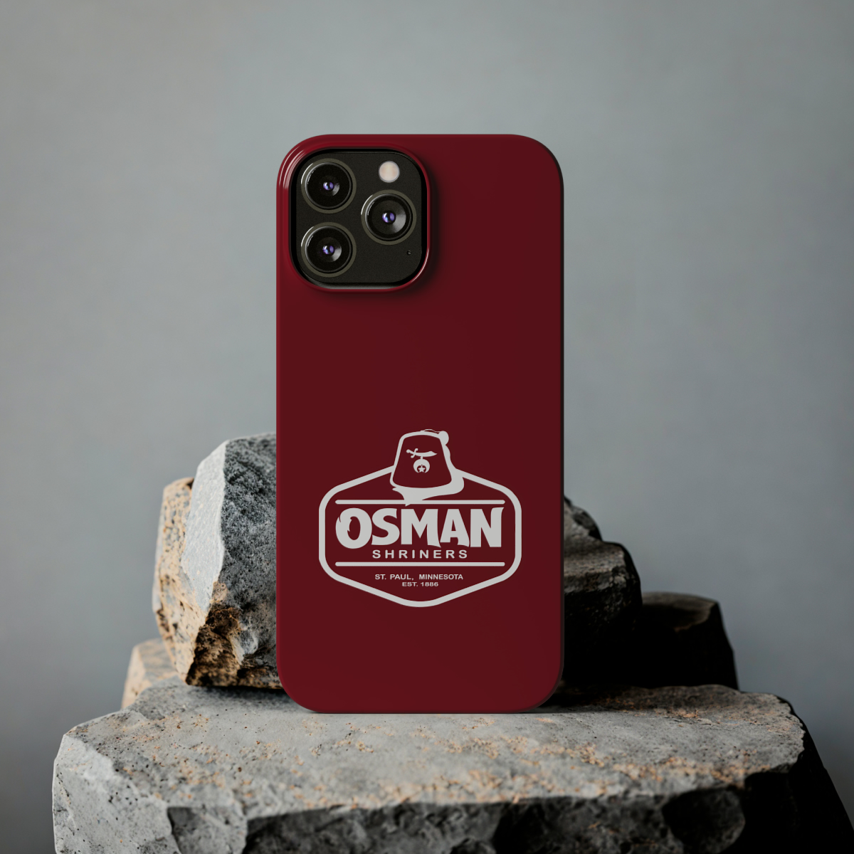 Osman Shrine Slim Phone Case Shrine Red - Image 47