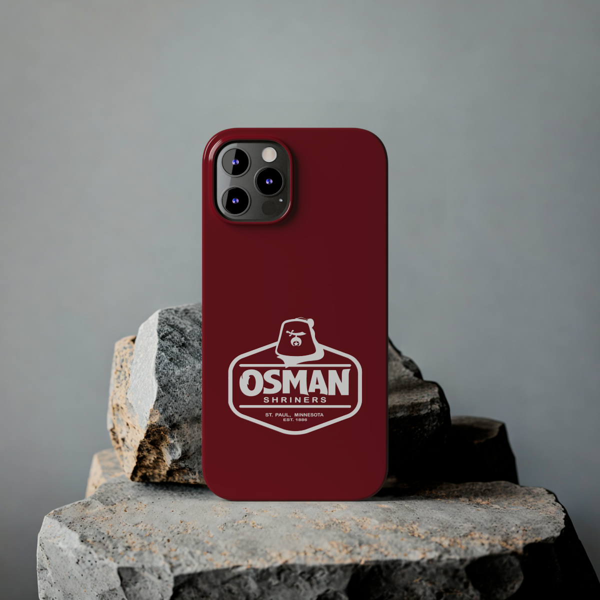 Osman Shrine Slim Phone Case Shrine Red - Image 52