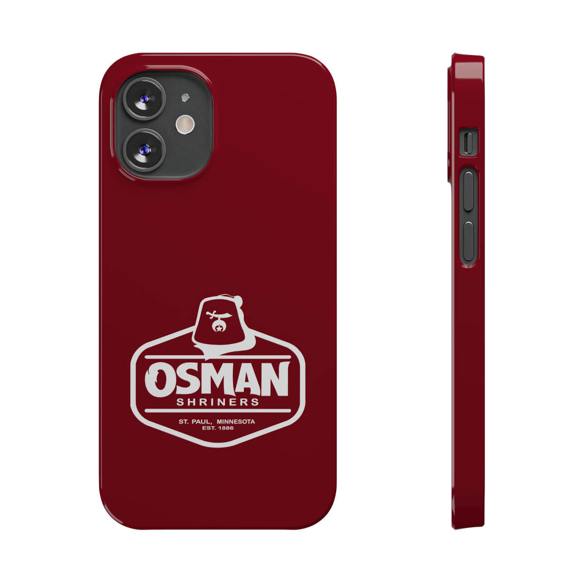 Osman Shrine Slim Phone Case Shrine Red - Image 53