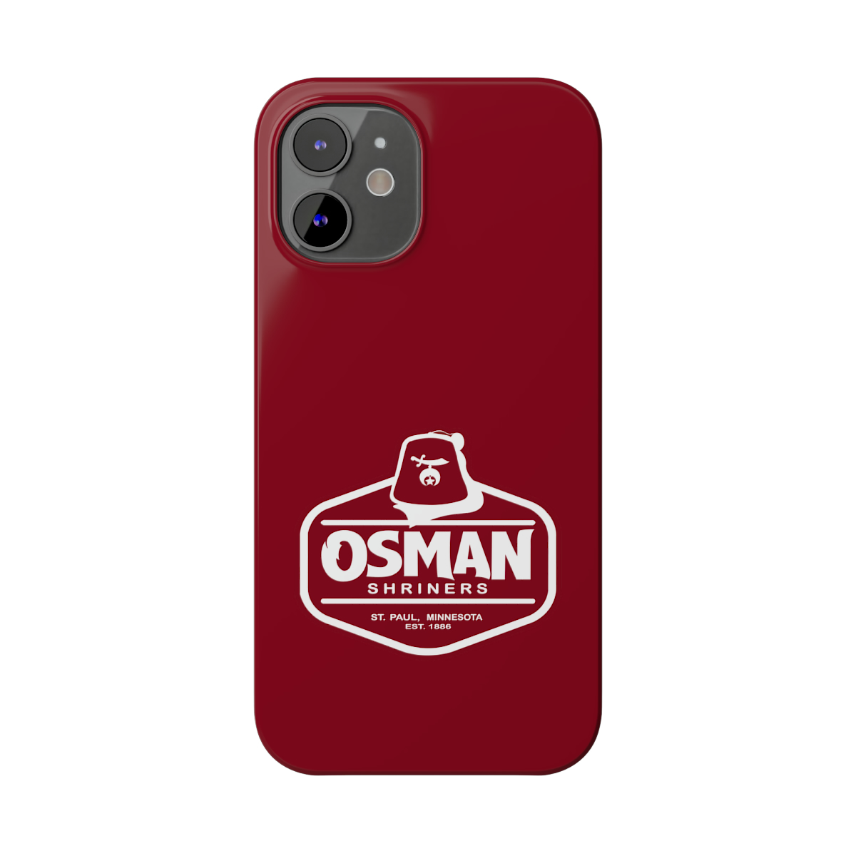 Osman Shrine Slim Phone Case Shrine Red - Image 54