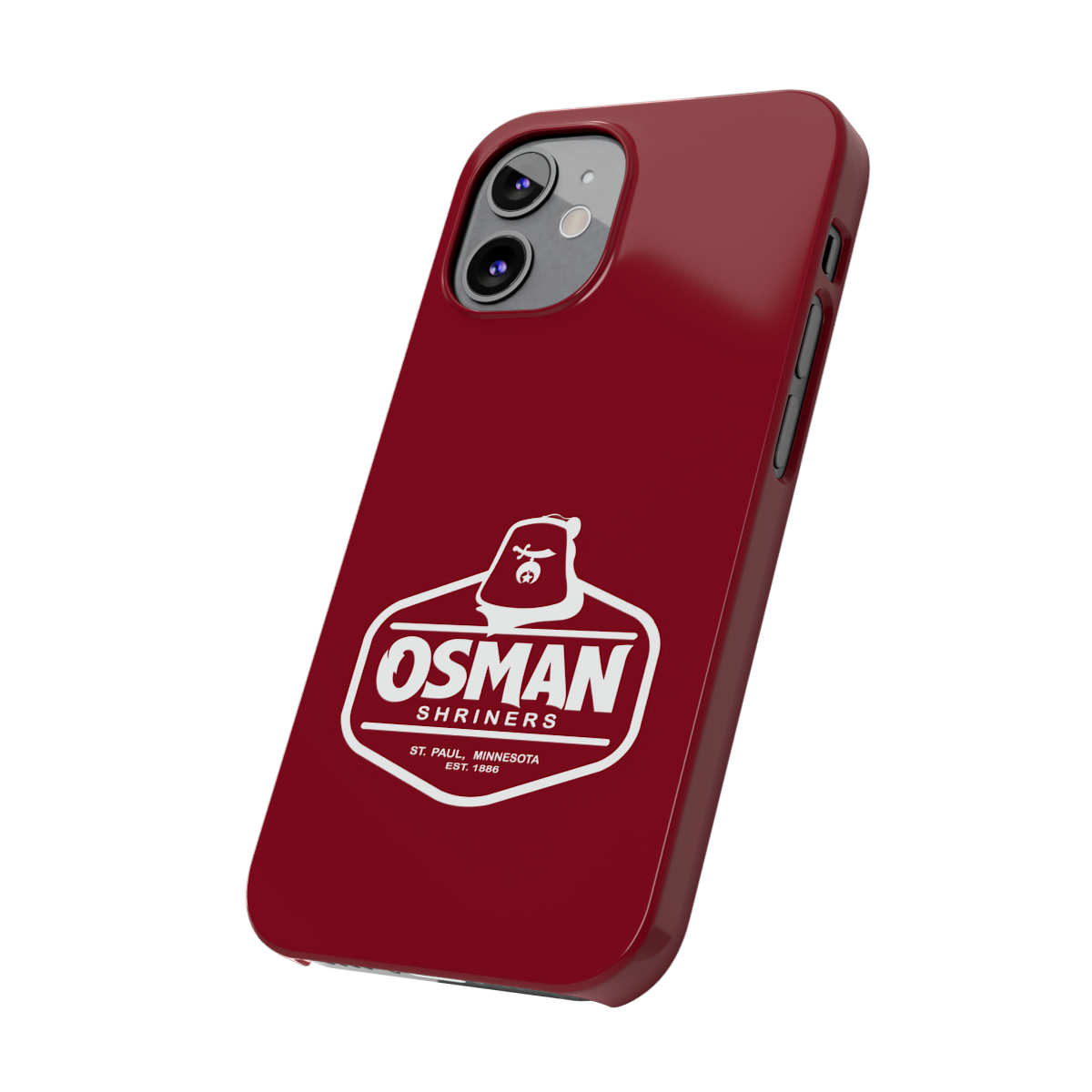 Osman Shrine Slim Phone Case Shrine Red - Image 55