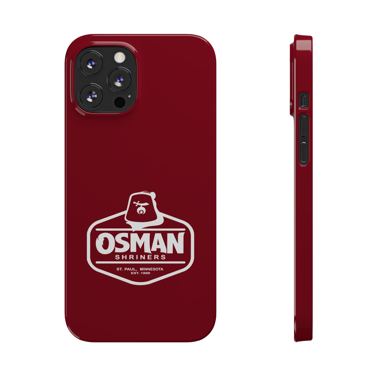 Osman Shrine Slim Phone Case Shrine Red - Image 58