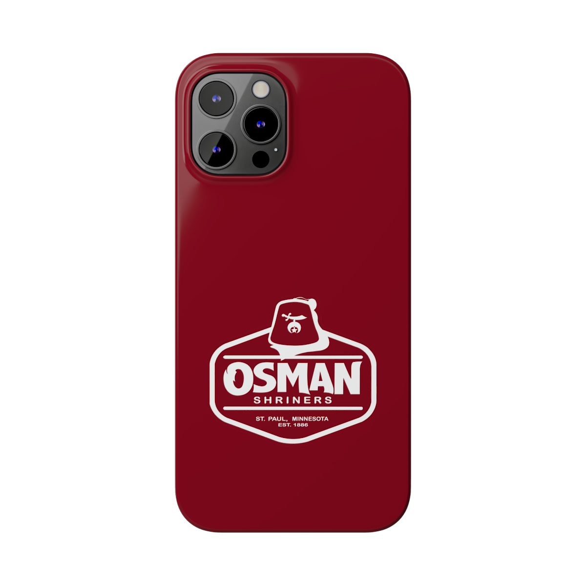 Osman Shrine Slim Phone Case Shrine Red - Image 59