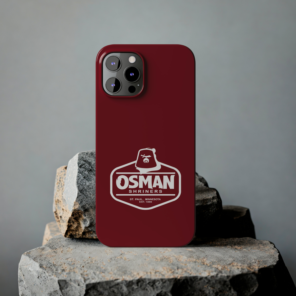 Osman Shrine Slim Phone Case Shrine Red - Image 62