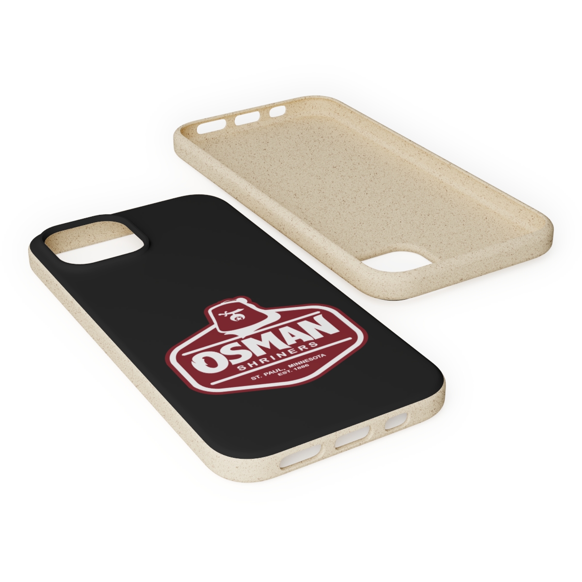 Osman Shrine Biodegradable Case Black - Image 99