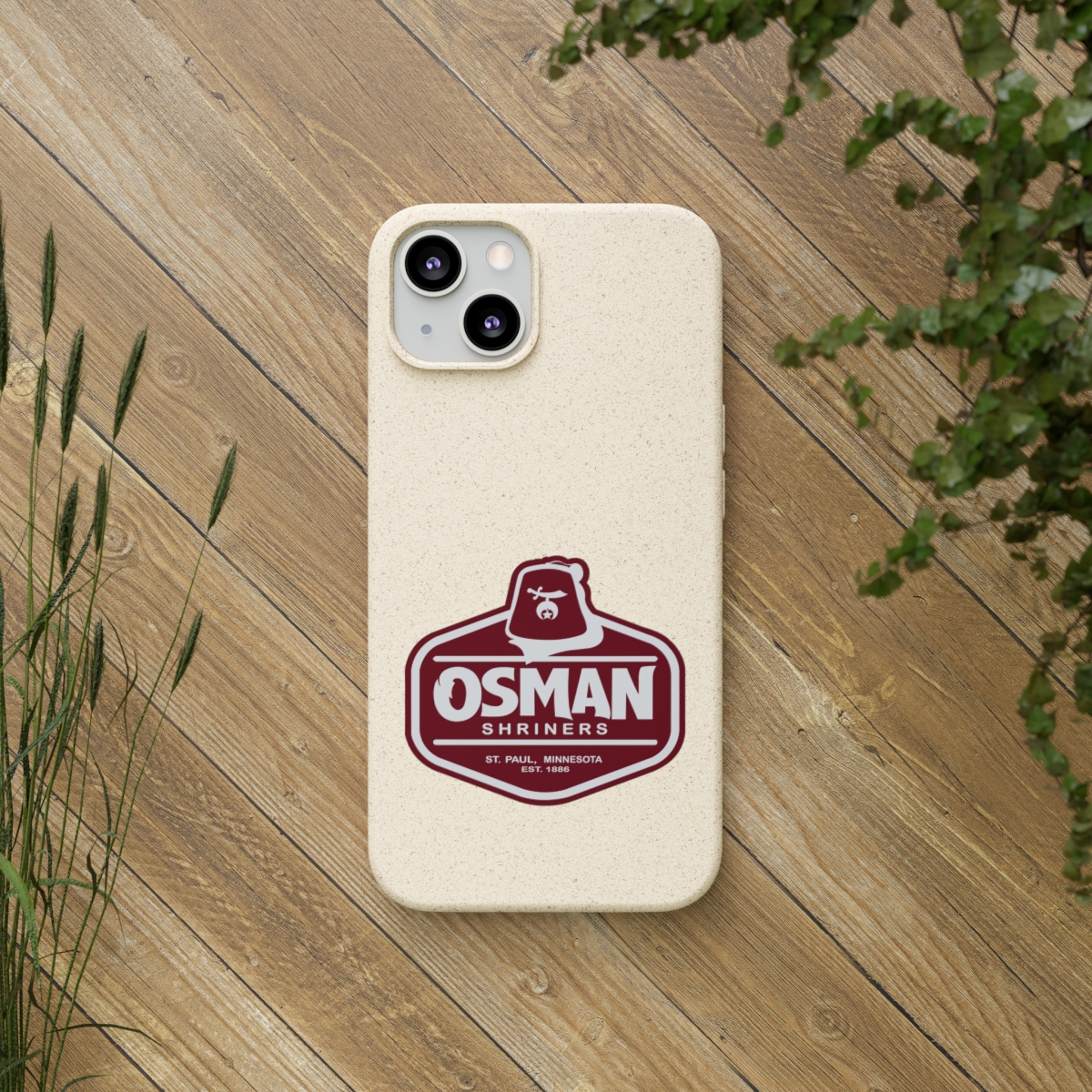 Osman Shrine Biodegradable Case White - Image 97