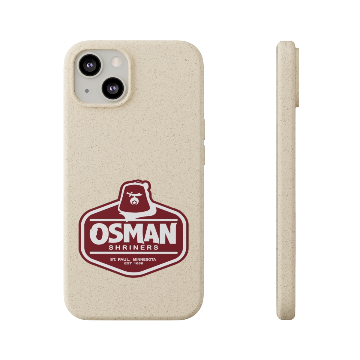 Osman Shrine Biodegradable Case White - Image 95