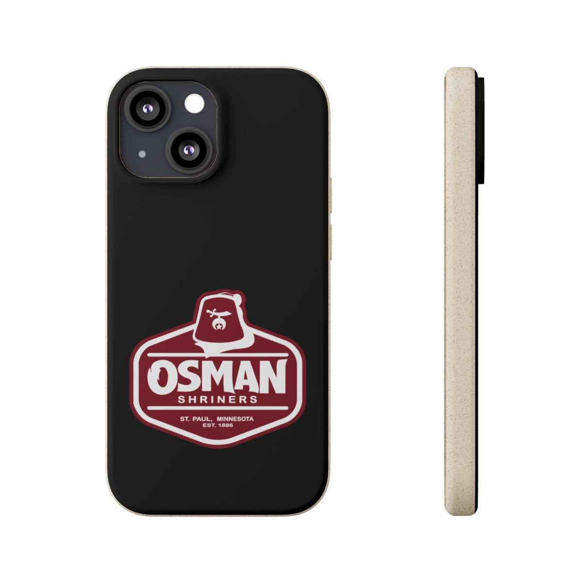 Osman Shrine Biodegradable Case Black - Image 101