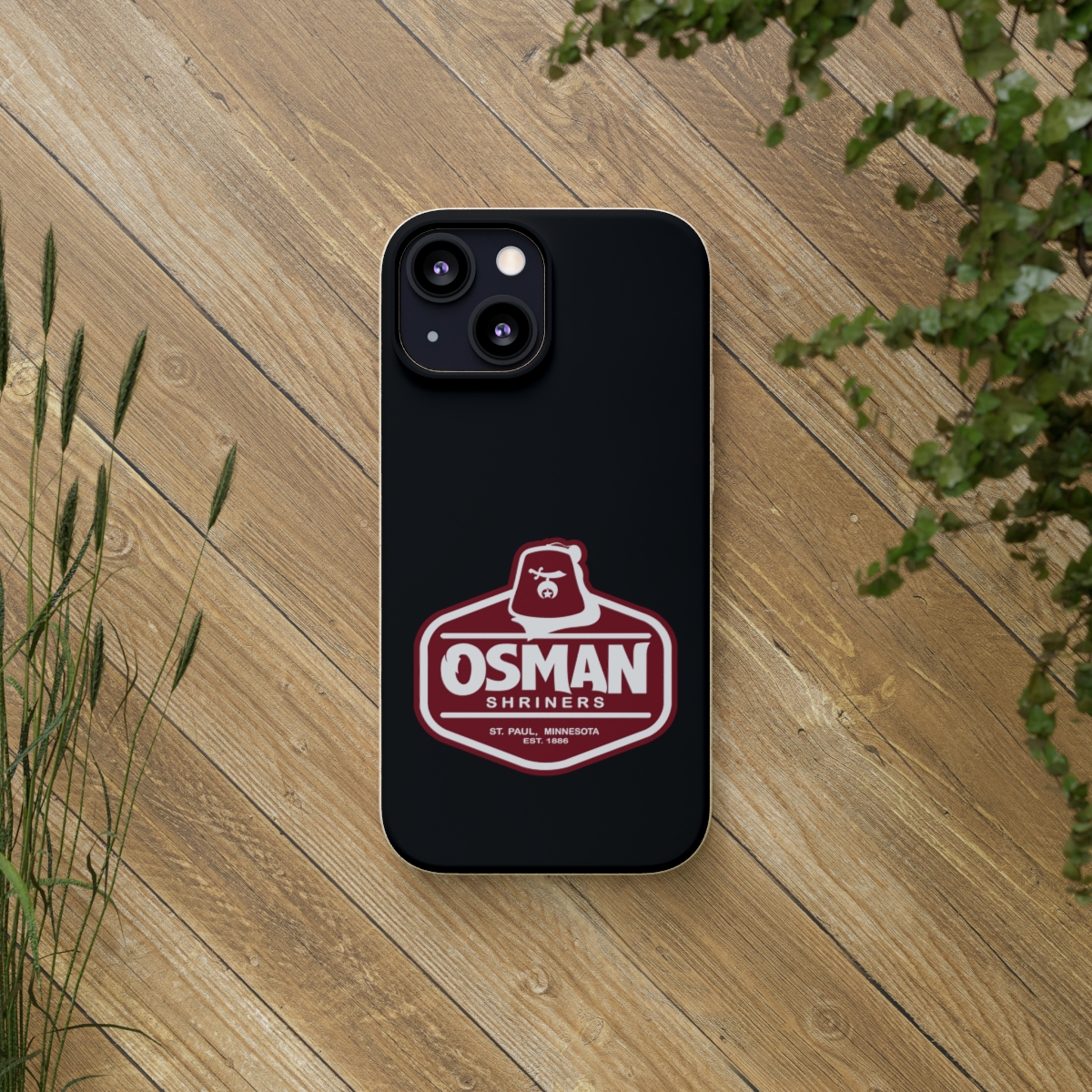 Osman Shrine Biodegradable Case Black - Image 103