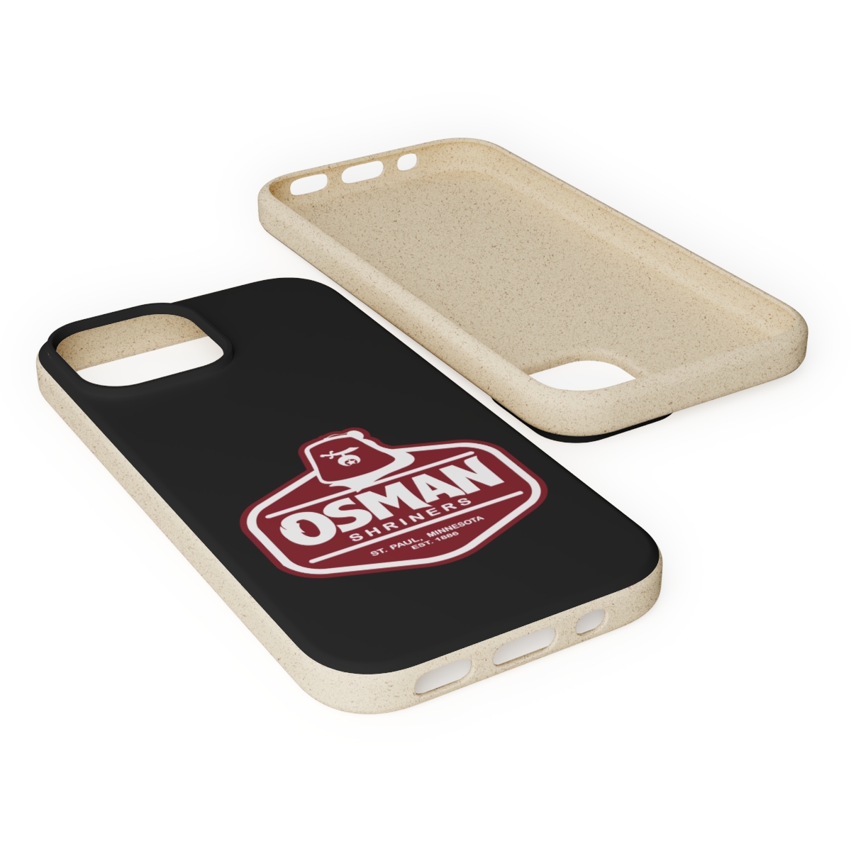 Osman Shrine Biodegradable Case Black - Image 105