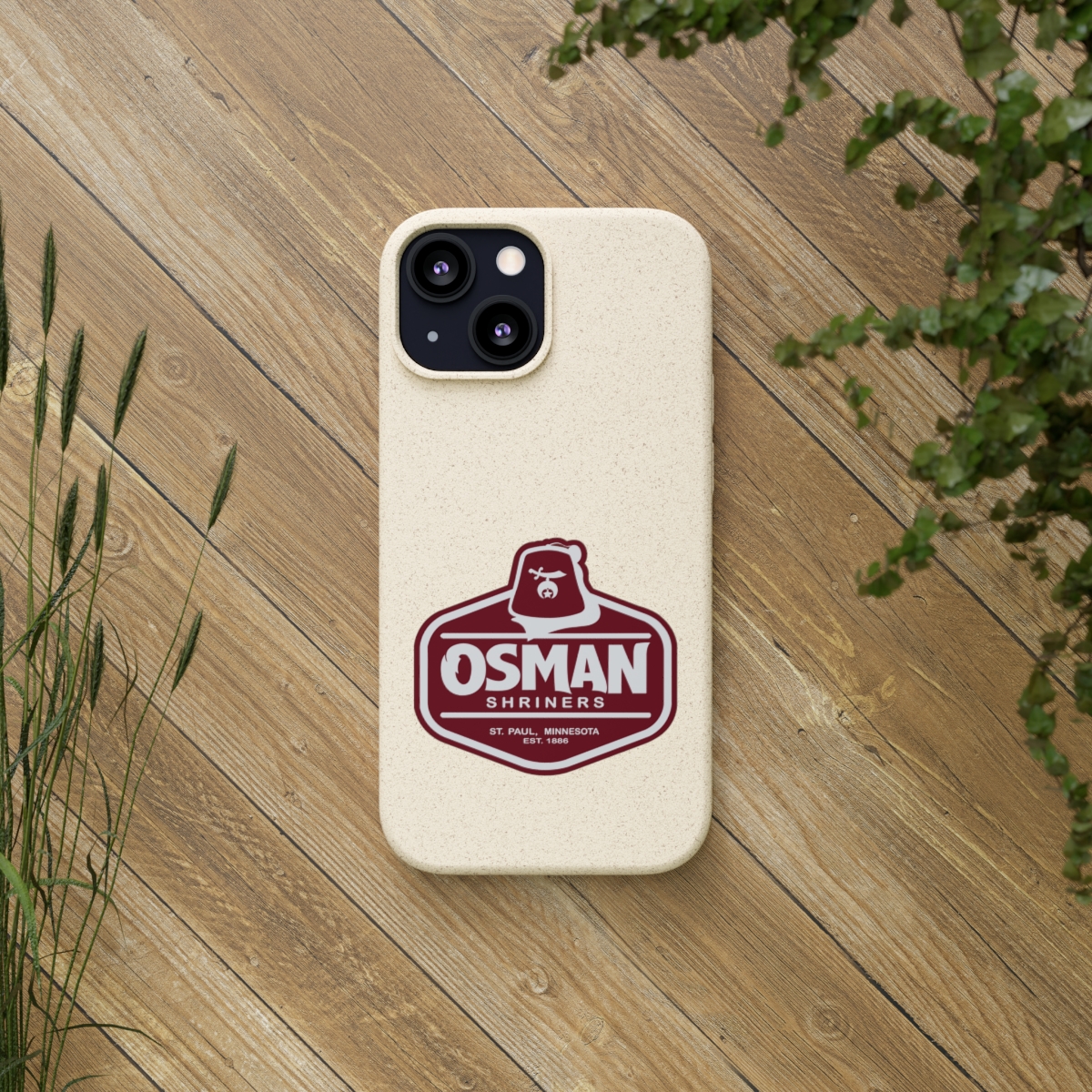 Osman Shrine Biodegradable Case White - Image 103