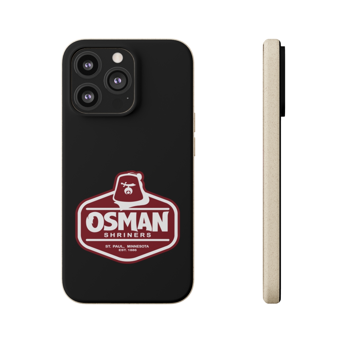 Osman Shrine Biodegradable Case Black - Image 107