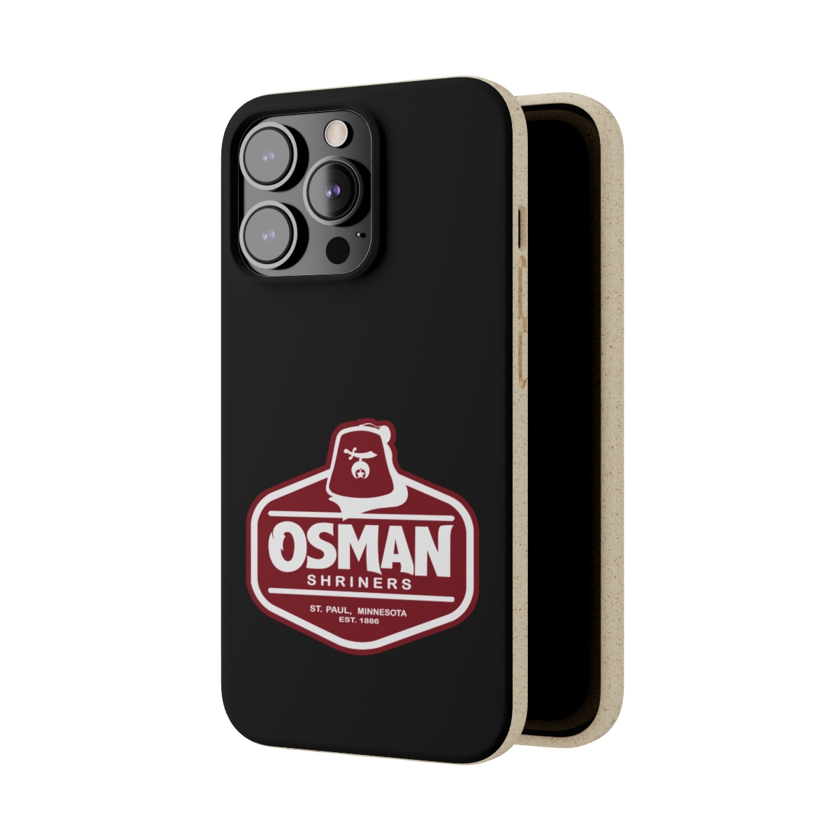 Osman Shrine Biodegradable Case Black - Image 108