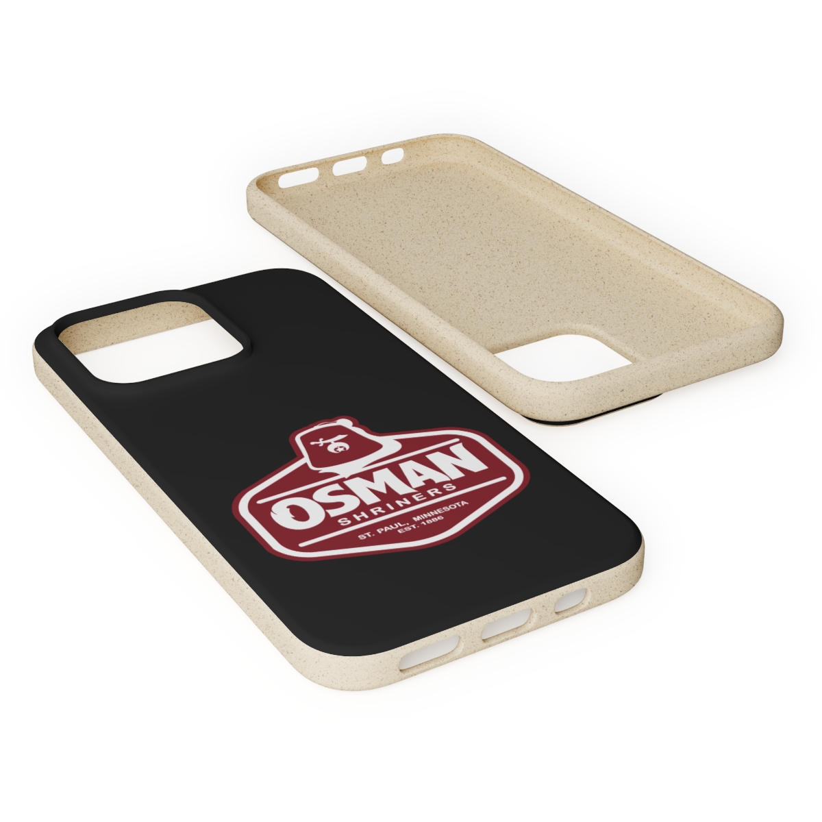 Osman Shrine Biodegradable Case Black - Image 111