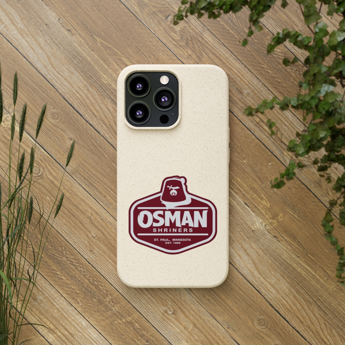 Osman Shrine Biodegradable Case White - Image 109