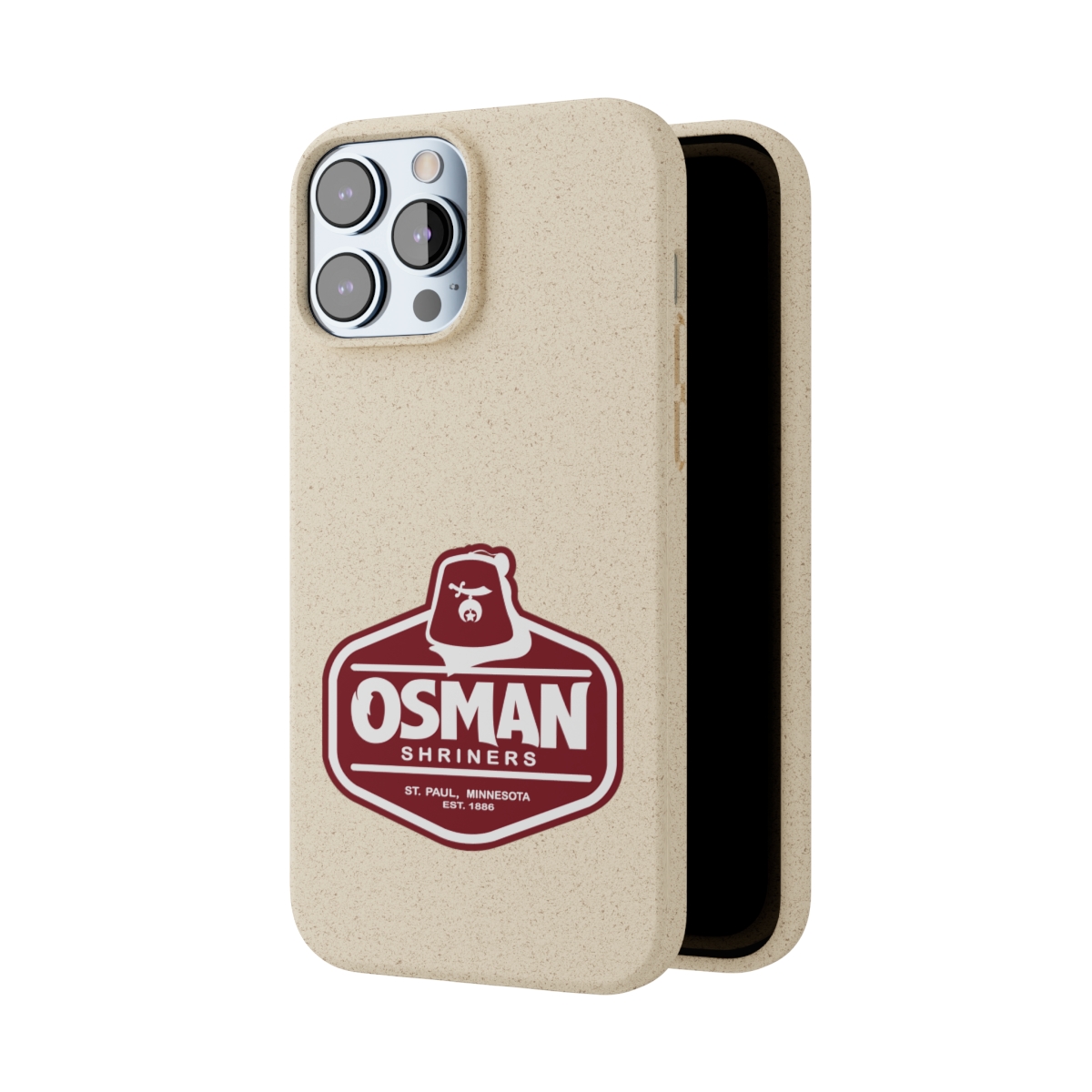 Osman Shrine Biodegradable Case White - Image 114