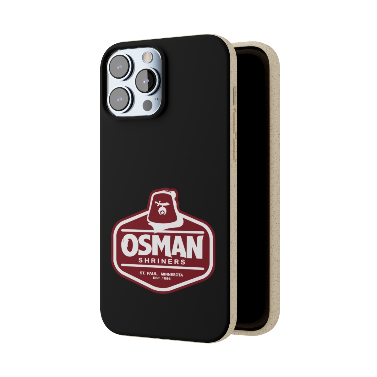 Osman Shrine Biodegradable Case Black - Image 114