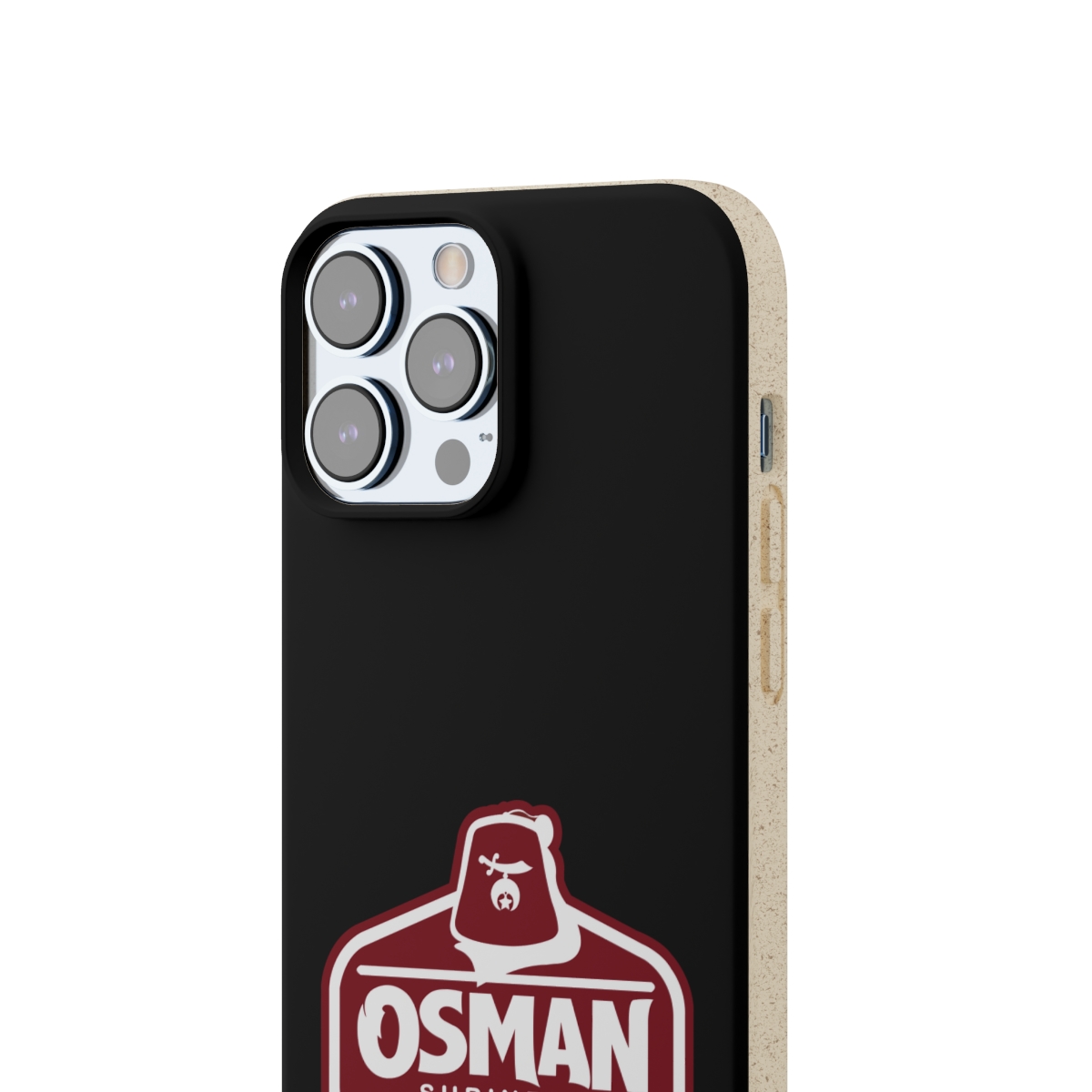 Osman Shrine Biodegradable Case Black - Image 116