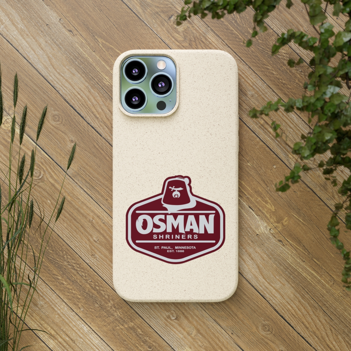 Osman Shrine Biodegradable Case White - Image 115