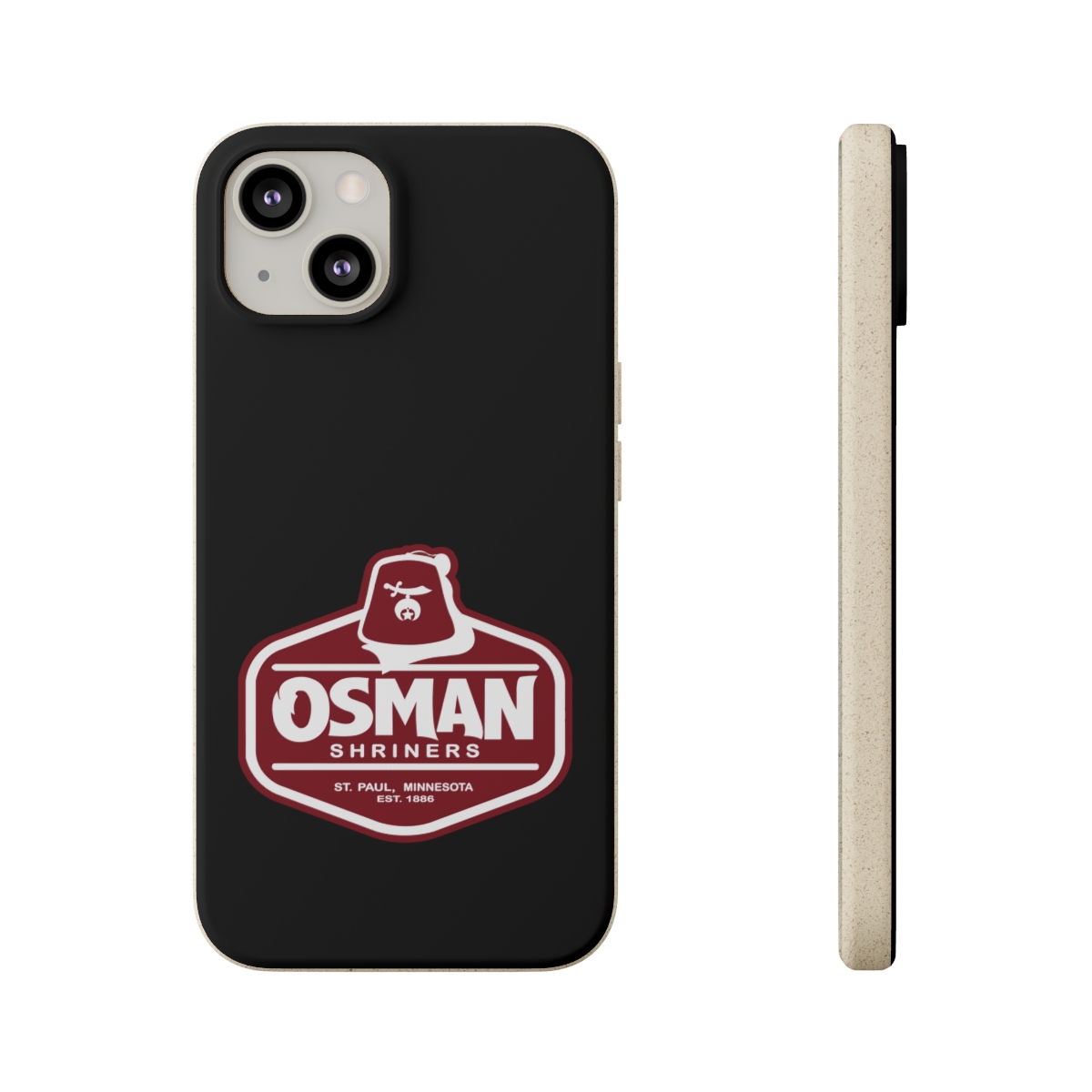 Osman Shrine Biodegradable Case Black - Image 189