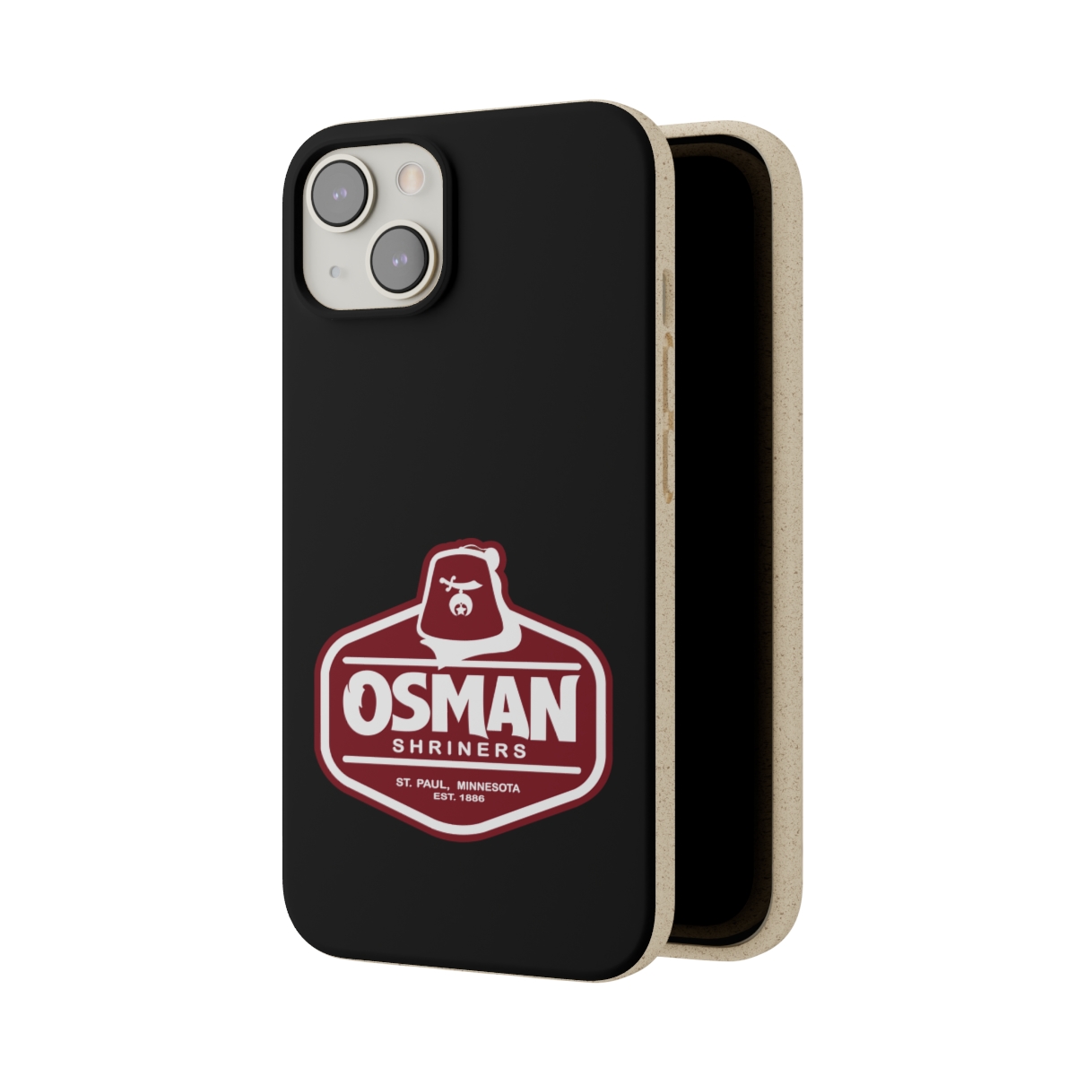 Osman Shrine Biodegradable Case Black - Image 190