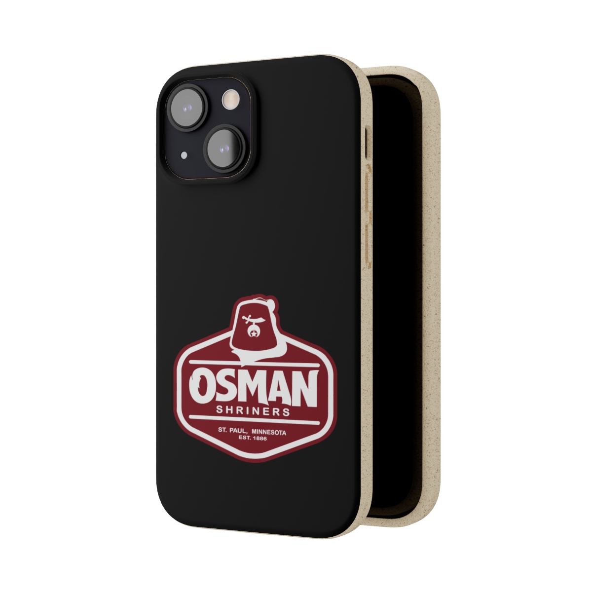 Osman Shrine Biodegradable Case Black - Image 210