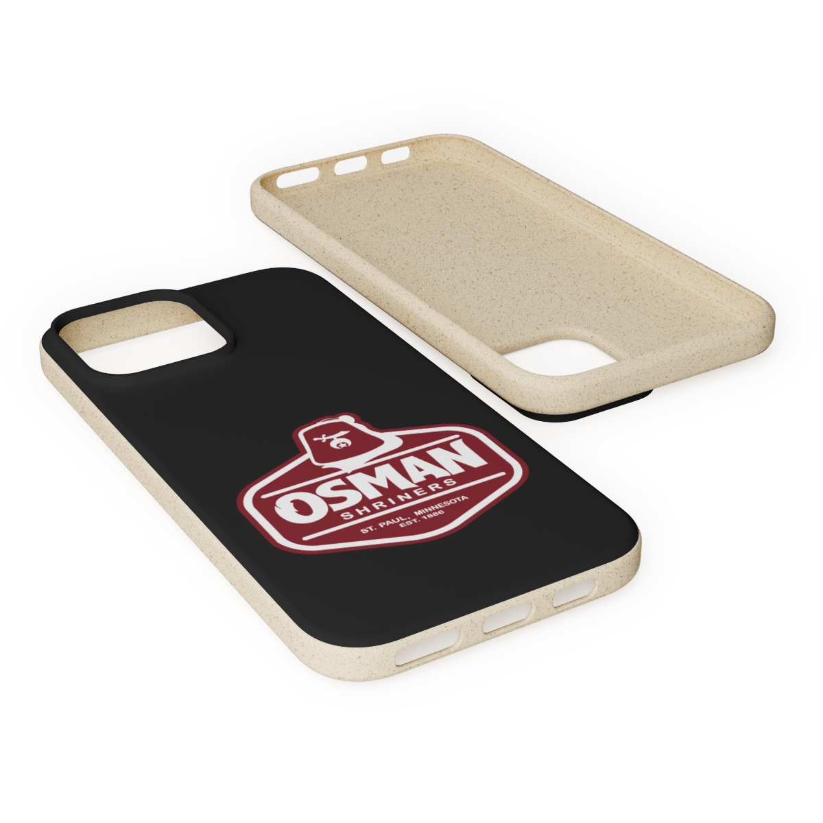 Osman Shrine Biodegradable Case Black - Image 58