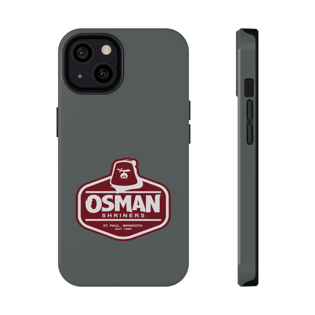 Osman Shrine Impact-Resistant Case Dark Grey - Image 4
