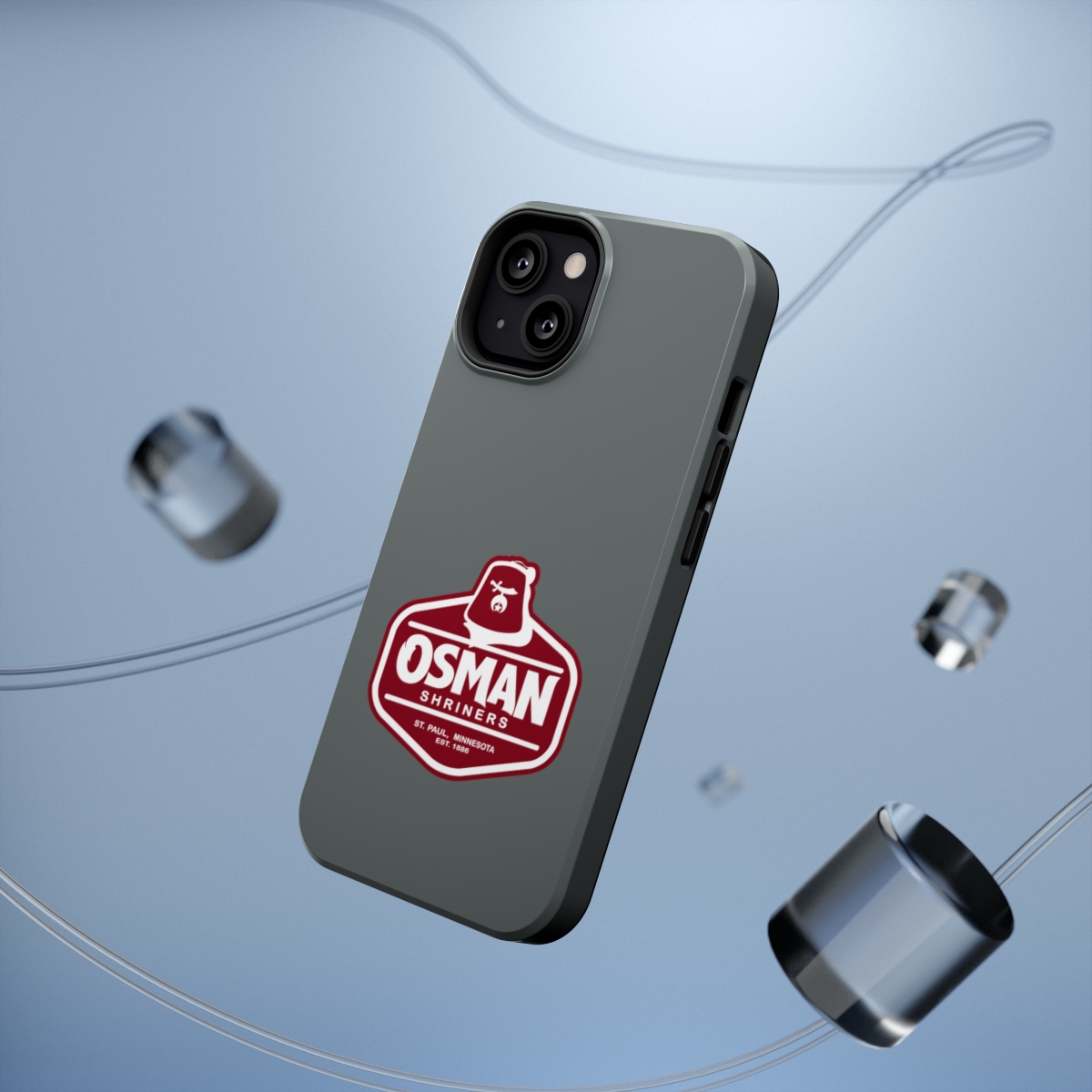 Osman Shrine Impact-Resistant Case Dark Grey - Image 6