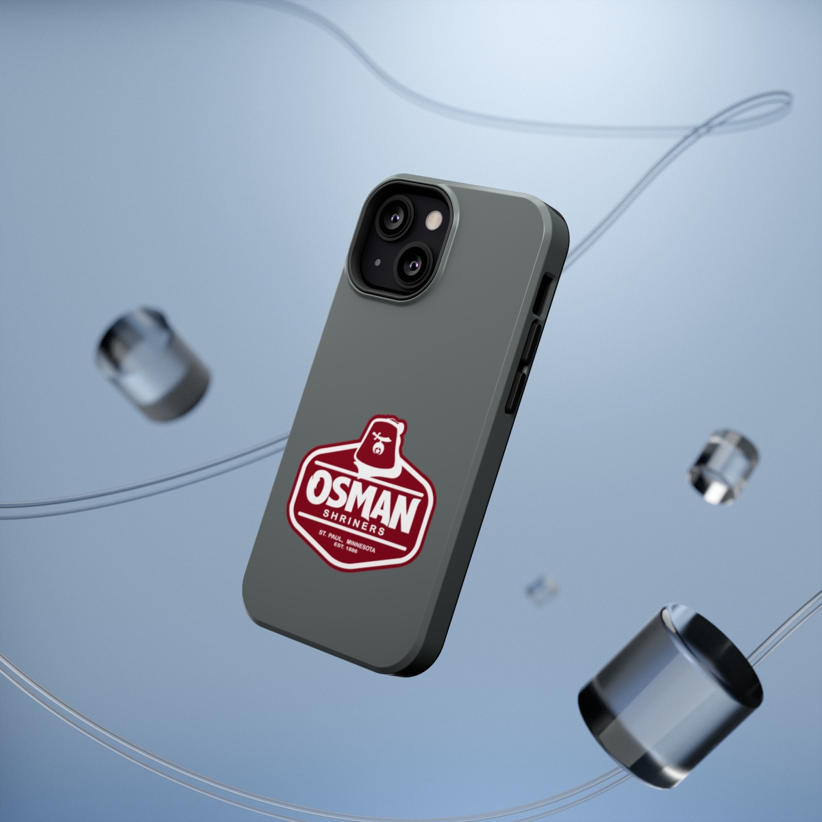 Osman Shrine Impact-Resistant Case Dark Grey - Image 9