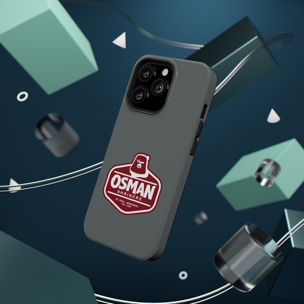 Osman Shrine Impact-Resistant Case Dark Grey - Image 11