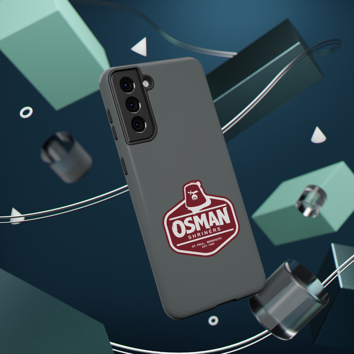 Osman Shrine Impact-Resistant Case Dark Grey - Image 42