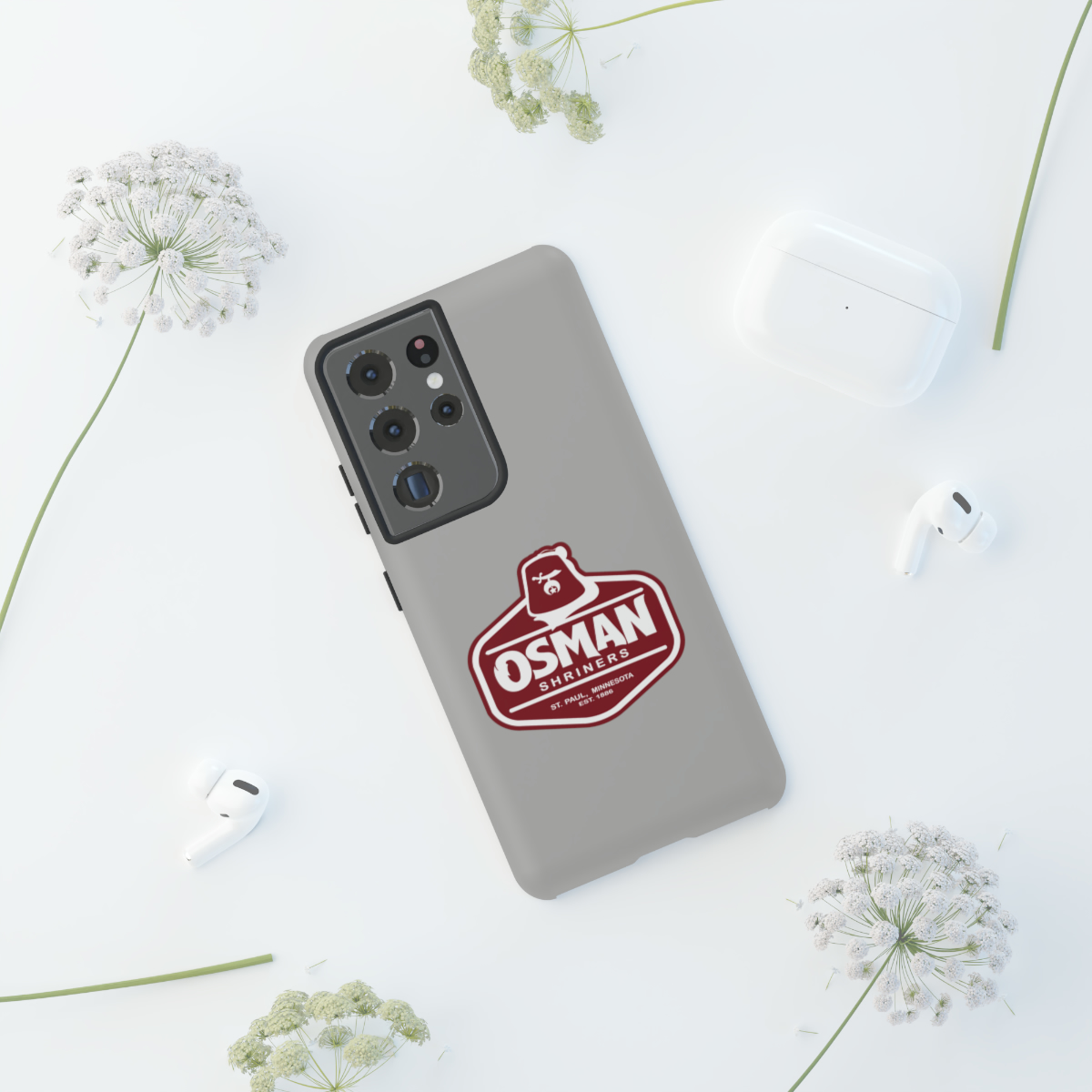 Osman Shrine Tough Case Light Grey - Image 66