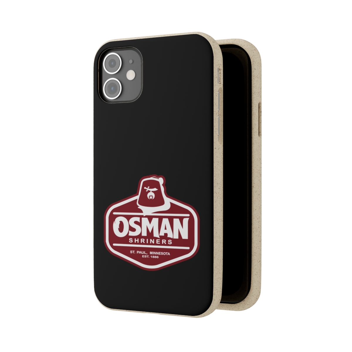 Osman Shrine Biodegradable Case Black - Image 81