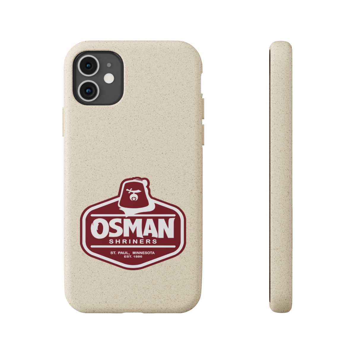Osman Shrine Biodegradable Case White - Image 80