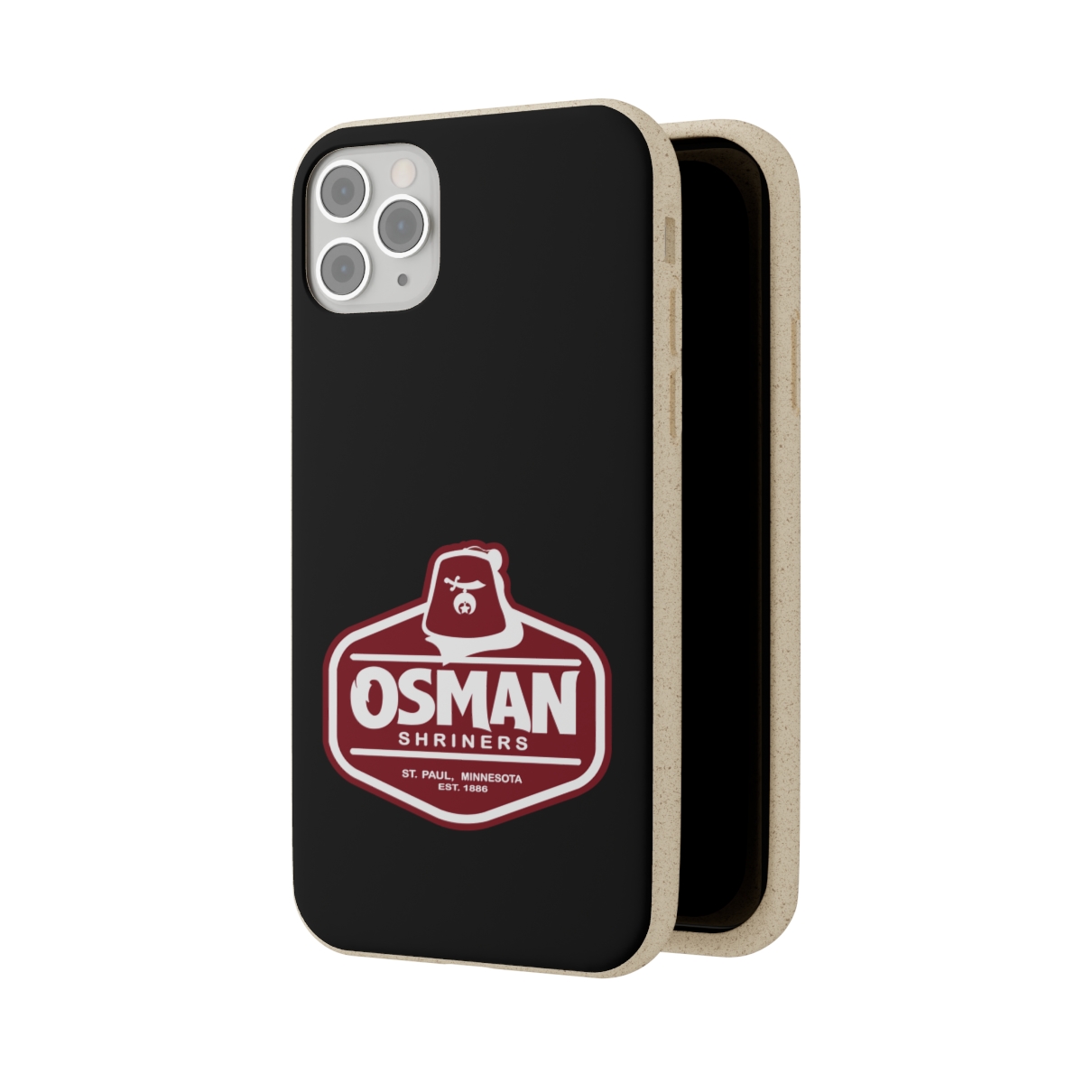 Osman Shrine Biodegradable Case Black - Image 91