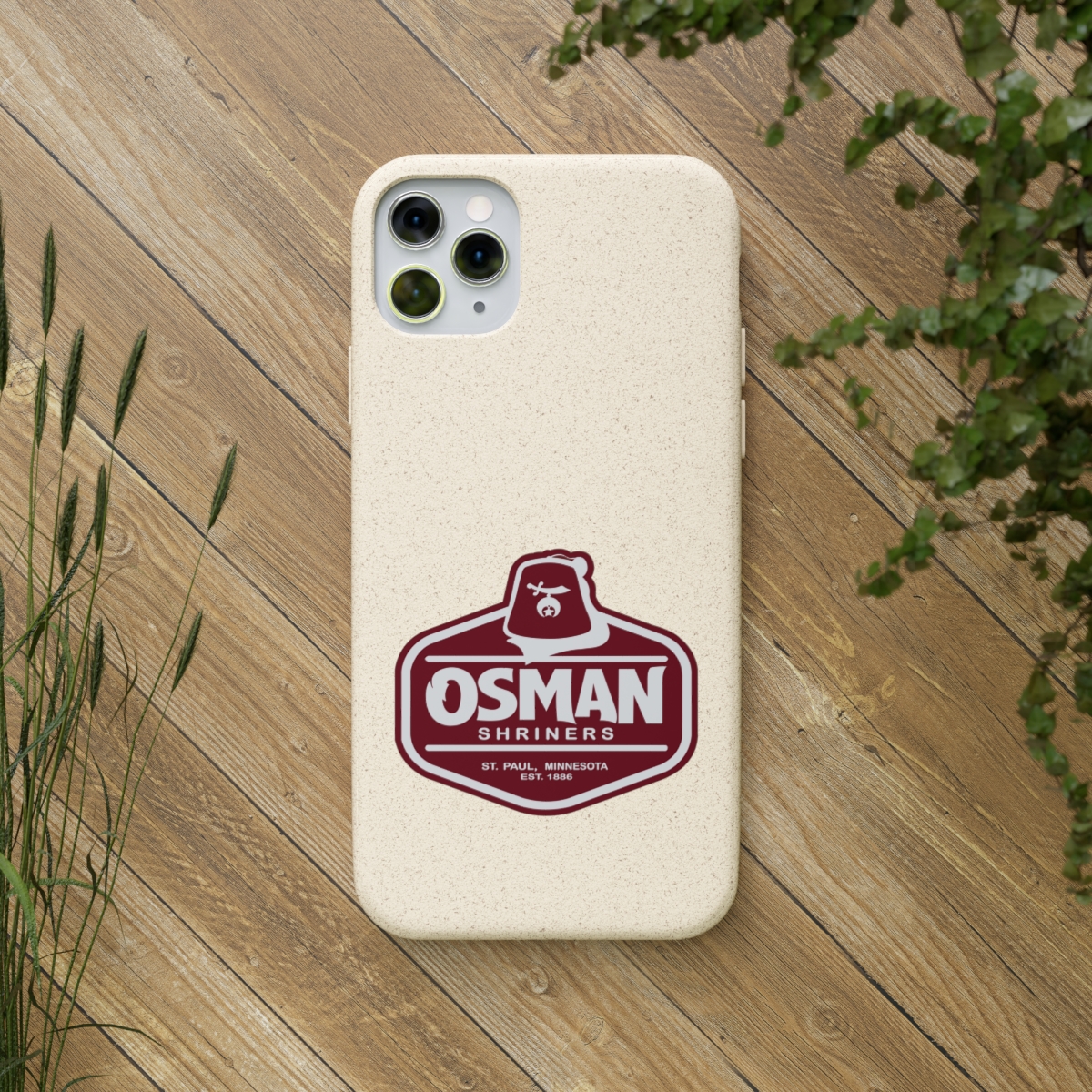 Osman Shrine Biodegradable Case White - Image 92